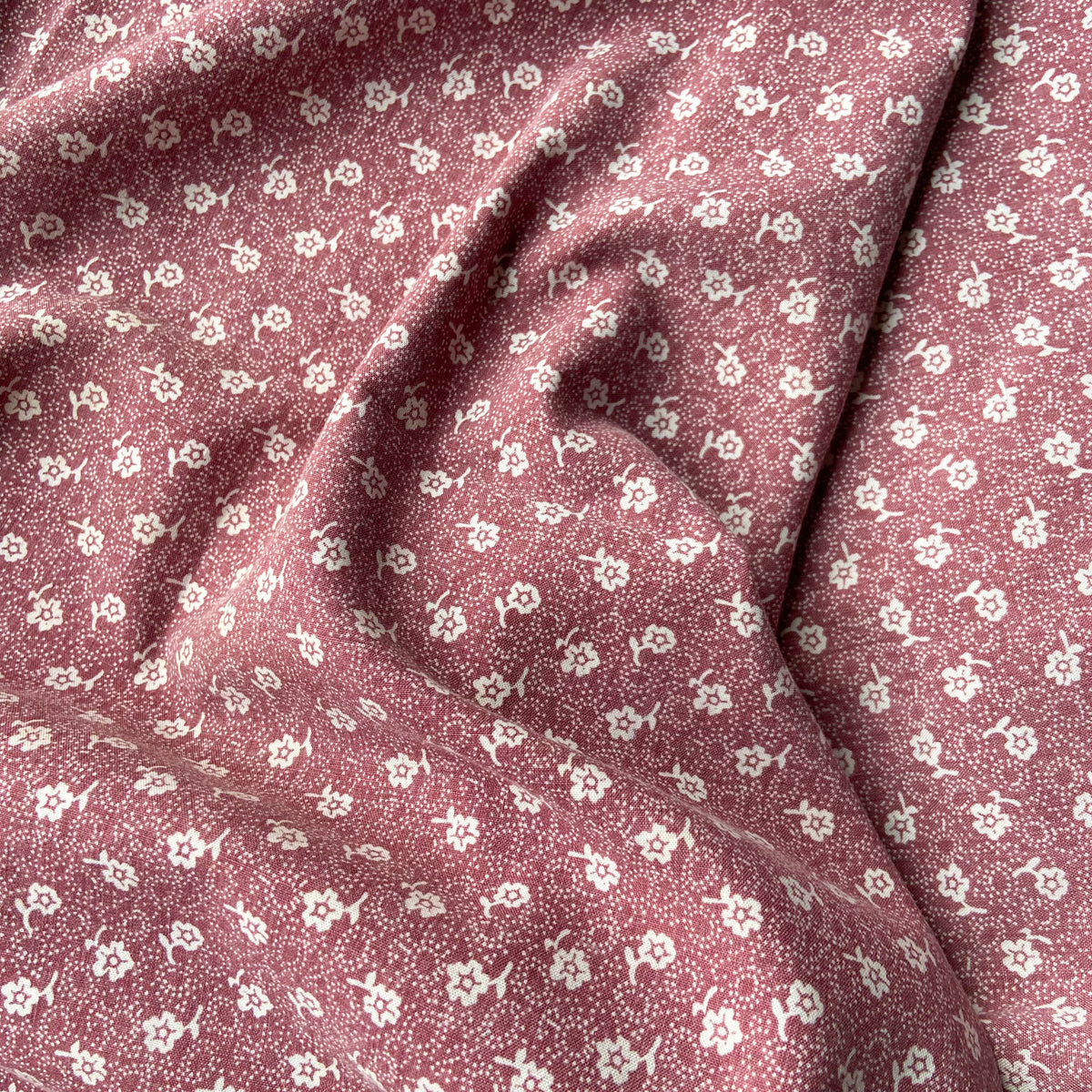 Ditsy Burgundy